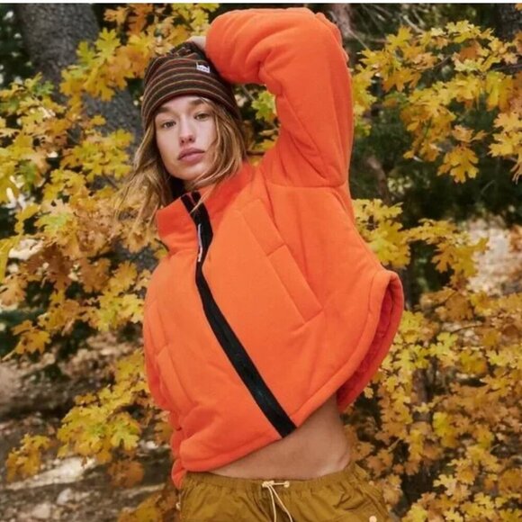 Free People Movement Renegade Fleece Puffer - Picture 2 of 9